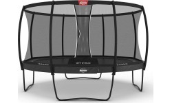 Батут BERG Elite Regular 430, серый + защитная сетка Deluxe