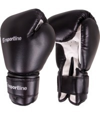 Боксёрские перчатки inSPORTline Metrojack - Черный/белый