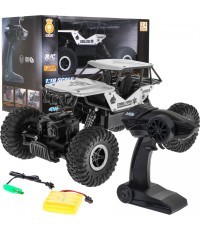 Радиоуправляемый Crawler R/C Monster 1:18 серебристый