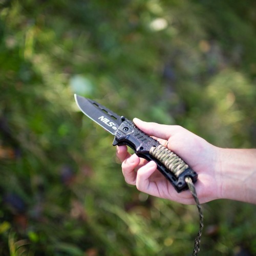 NC1719 FOLDING TACTICAL KNIFE NILS CAMP