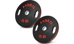 TOG RUBBERIZING OLYMPIC PLATES HMS - 2x25kg - TOG RUBBERIZING OLYMPIC PLATES HMS