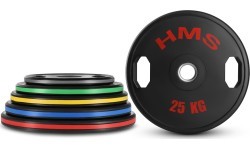TOG RUBBERIZING OLYMPIC PLATES HMS - 2x25kg - TOG RUBBERIZING OLYMPIC PLATES HMS