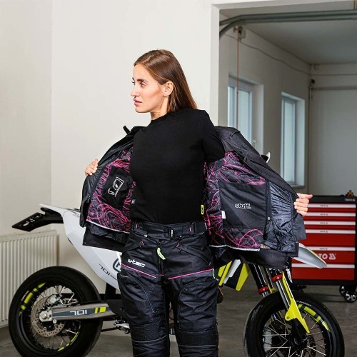 Sieviešu apsildāms krekls W-TEC Insulong Lady - Melna