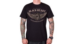 Футболка BLACK HEART Wings - Чёрный