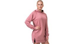 Women’s Long Hoodie Nebbia Everyday Hero 580 - Old Rose