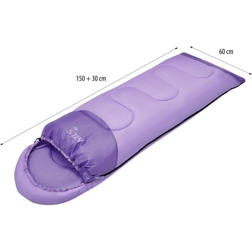 NC2007 PURPLE JUNIOR SLEEPING BAG NILS CAMP