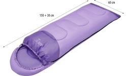 NC2007 PURPLE JUNIOR SLEEPING BAG NILS CAMP