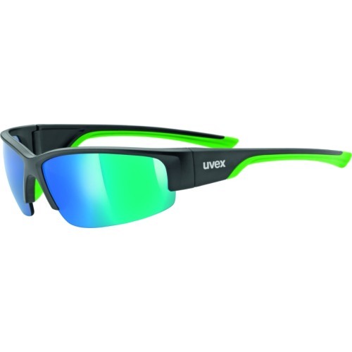 Brilles Uvex Sportstyle 215 black mat green