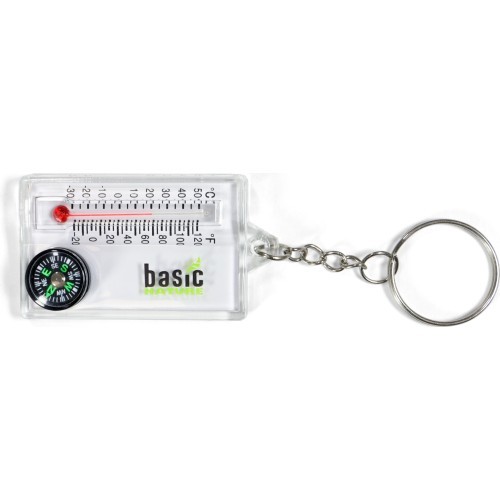 BasicNature Zipper Compass/Thermometer