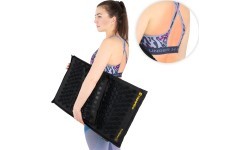 Акупрессурный коврик и подушка inSPORTline EcoSpike - Black-Gold