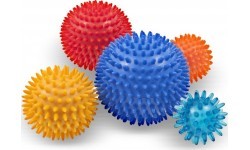 YATE Massage Hedgehog Igel Ball with spikes 6.3 cm orange