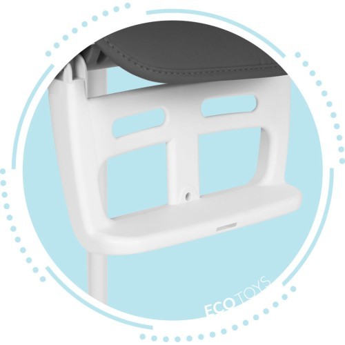 ECOTOYS salokāms bērnu barošanas krēsls 3-in-1