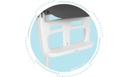 ECOTOYS 3-in-1 folding child feeding chair