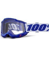 Очки для мотокросса 100% Accuri 2 - Синий, прозрачный плекси
