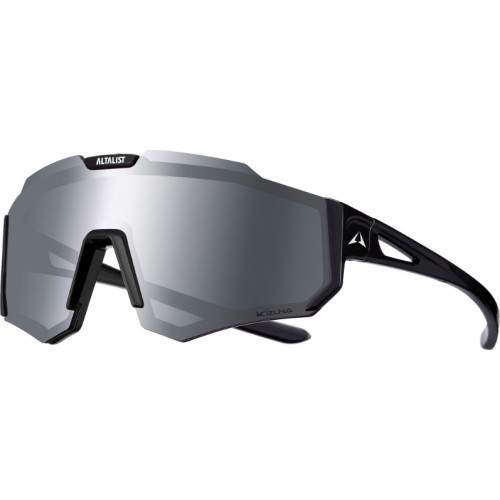 Children’s Sunglasses Altalist Kizuna Kids - black with silver lenses