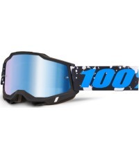 Кроссовые очки 100% Accuri 2 Mirror - Callisto černá, zrcadlové plexi