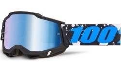 Motocross Goggles 100% Accuri 2 Mirror - Callisto černá, zrcadlové plexi
