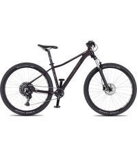 Bērnu kalnu velosipēds 4EVER Nelly Sport 27,5" – 2026 - Tumša vīna/rozā