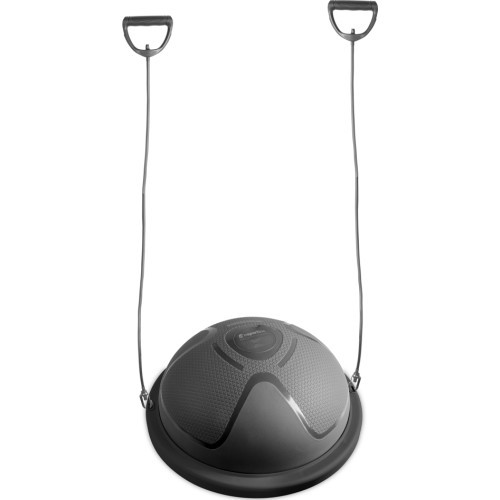 Balansa spilvens inSPORTline Dome Compact ar pretestības gumijām - Melna