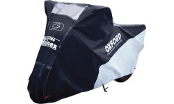 Motorcycle Cover Oxford Rainex L Black/Silver