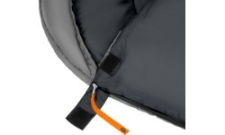 NC2008 ANTHRACITE-ORANGE SLEEPING BAG SIZE L NILS CAMP