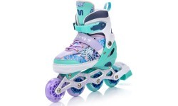 Роликовые коньки meteor 4in1 blueberry