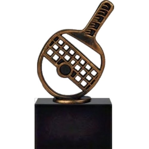 Statuete BEL569 Galda teniss - 17cm - Bronza