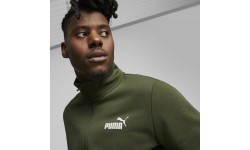 Puma Clean Sweat Suit Men's Tracksuit Black Green 585841 31