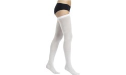 Pretembolijas zeķes līdz augšstilbam THROMBO-X by SIGVARIS - L - Garš - Atvērta