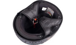 Motorcycle Helmet W-TEC Black Heart V535 Cross Skull