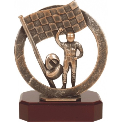 Statuette BEL301 Auto-Moto Sport - 19,5cm - Bronza
