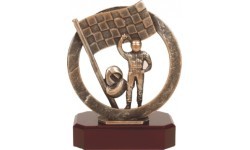 Статуэтка BEL301 Автомотоспорт - 19,5cm - Bronza