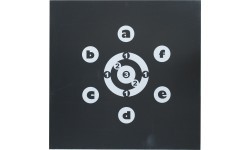 Target Yate Set Start 04, 80x80x7cm + PP HD Stand
