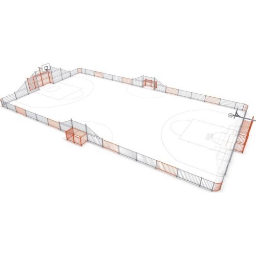 Футбольные ворота Arena Inter-Play 5 (29x16 м)