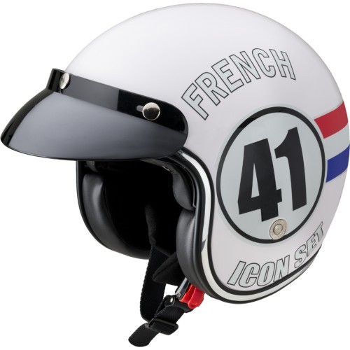 Motorcycle Helmet W-TEC Café Racer - French 41