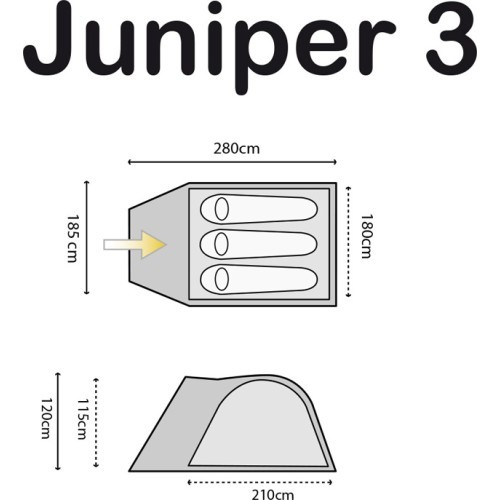Telts Highlander Juniper 3