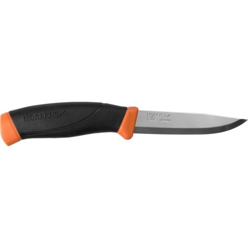 Нож Morakniv Companion, нержавеющая сталь, тёмно-оранжевый