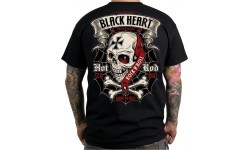 T-krekls BLACK HEART Crusty Demons - Melna
