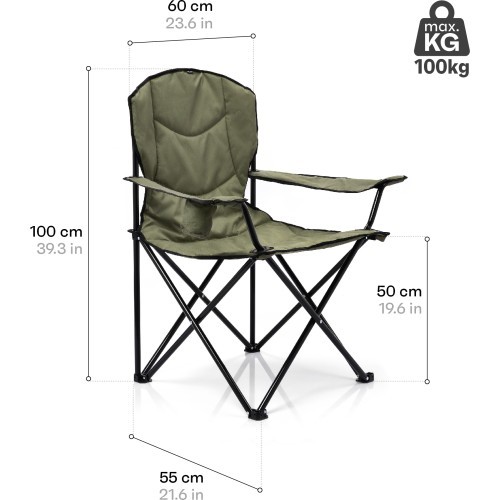 Meteor hiker folding chair - Olive