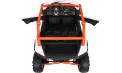 Elektromobilis RACING Road 2000, balts