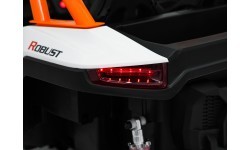Elektromobilis RACING Road 2000, balts