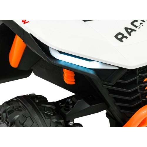 Elektromobilis RACING Road 2000, balts