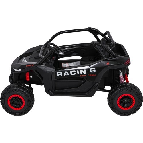 RACING Road 2000 melns elektromobilis bērniem