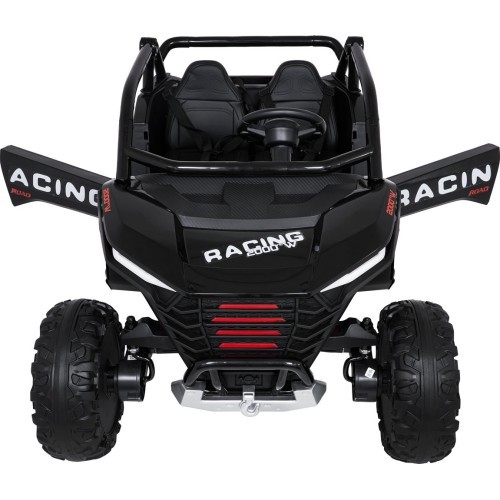 RACING Road 2000 melns elektromobilis bērniem