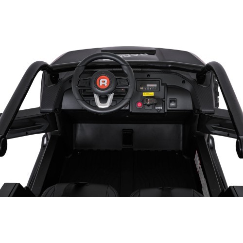 RACING Road 2000 melns elektromobilis bērniem