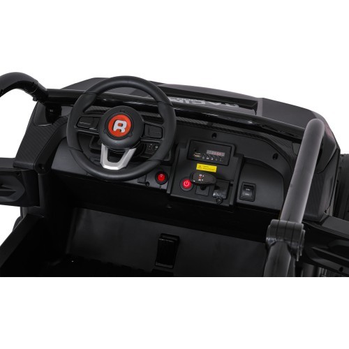 RACING Road 2000 melns elektromobilis bērniem