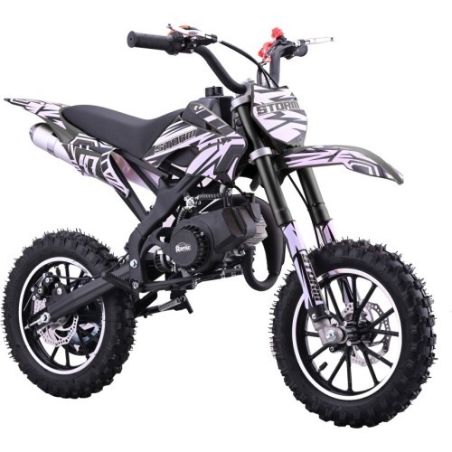 Iekšdedzes dzinēja transportlīdzeklis 49CC STORM, melns