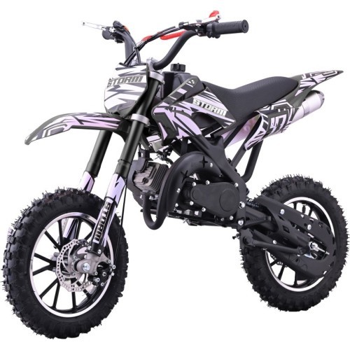 Iekšdedzes dzinēja transportlīdzeklis 49CC STORM, melns