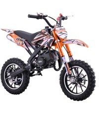Bērnu benzīna kvadricikls RamiGO STORM 49CC, oranžs