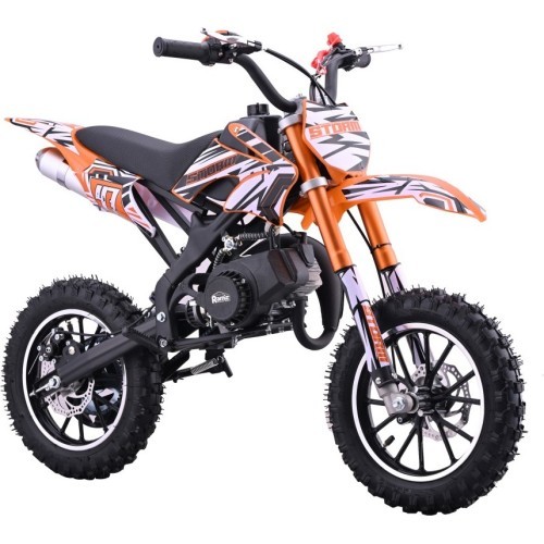Детский бензиновый квадроцикл RamiGO STORM 49CC, оранжевый